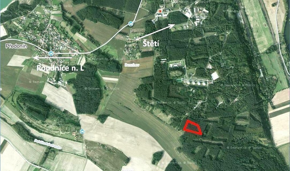 Pronájem pole 5 928 m², Bechlín – náhled fotky 2