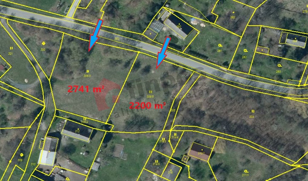 Prodej stavebního pozemku 2 741 m², Stvolínky – náhled fotky 4