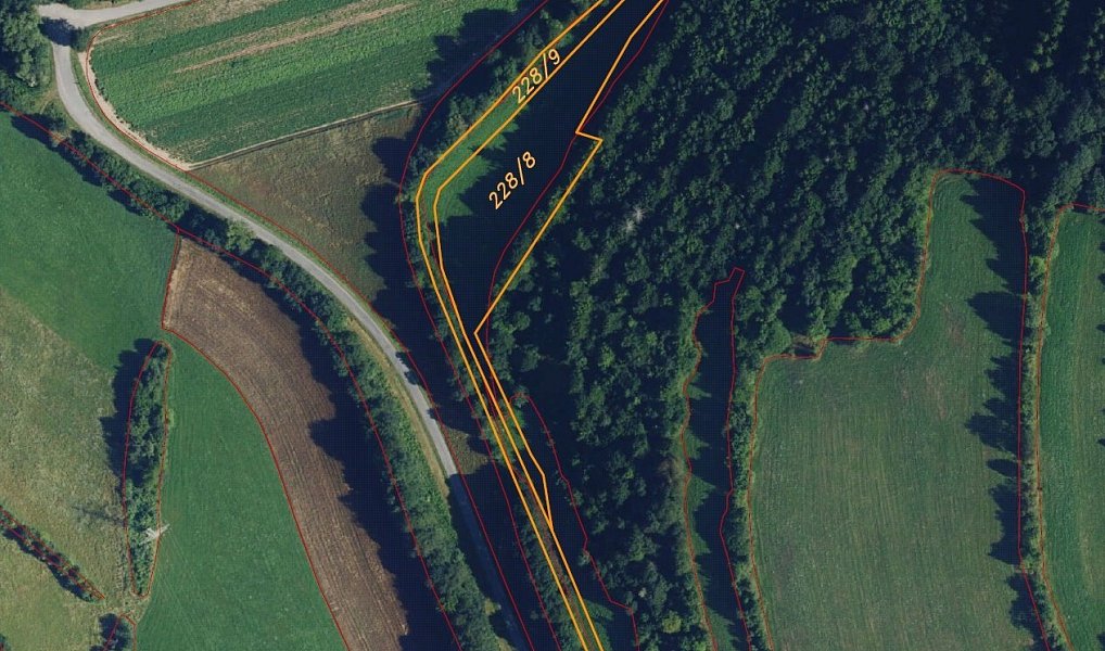 Dražba louky, 6028 m², Žďár nad Sázavou, Skorotice