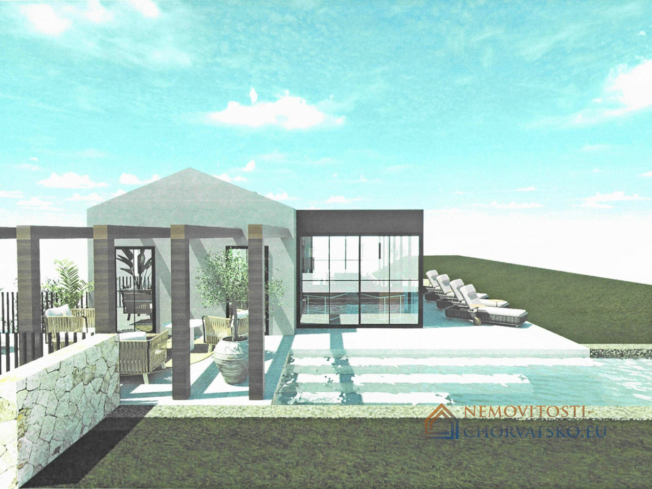 Prodej domu 171 m² s pozemkem 2 475 m² - Widok 3