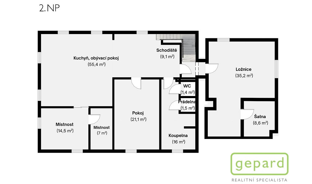 Prodej domu 341 m² s pozemkem 2 007 m², Třebeň – náhled fotky 29