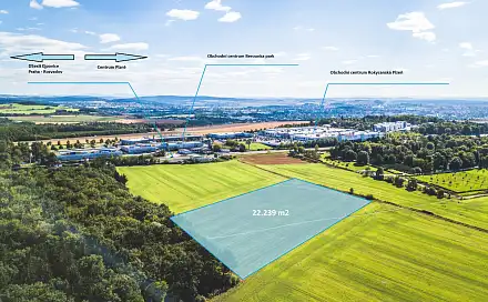 Prodej komerčního pozemku 22 239 m²