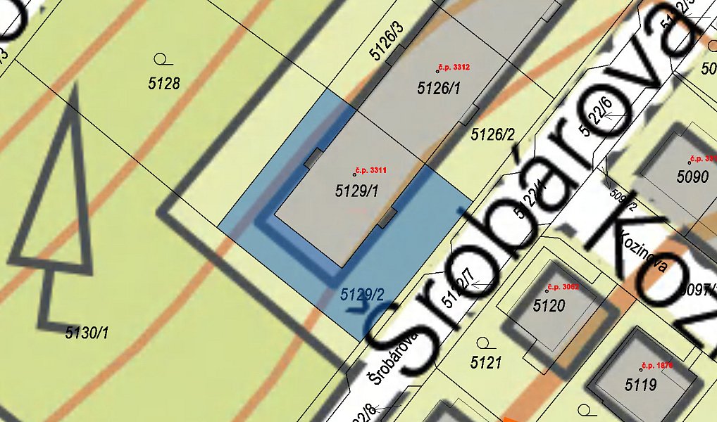 Prodej stavebního pozemku 30 m², Chomutov – náhled fotky 3