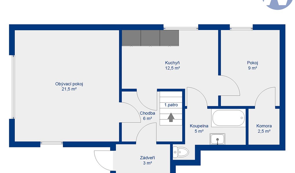 Prodej domu 188 m² s pozemkem 221 m², Novosedly – náhled fotky 10