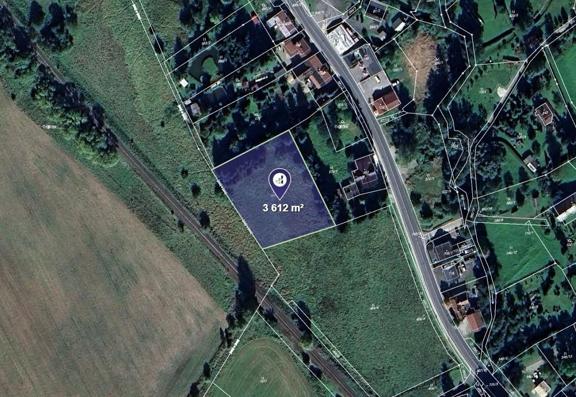 Prodej louky 3 612 m²