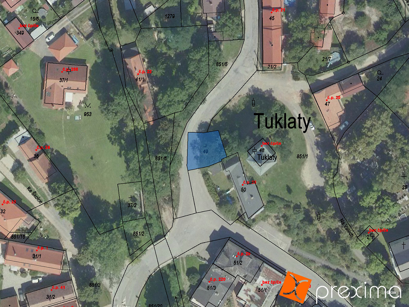 Prodej stavebního pozemku 108 m²