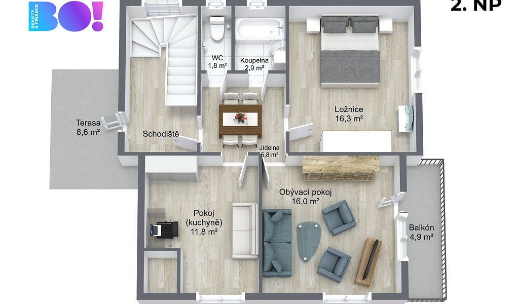 Prodej domu 128 m² s pozemkem 891 m², Český Těšín – náhled fotky 39