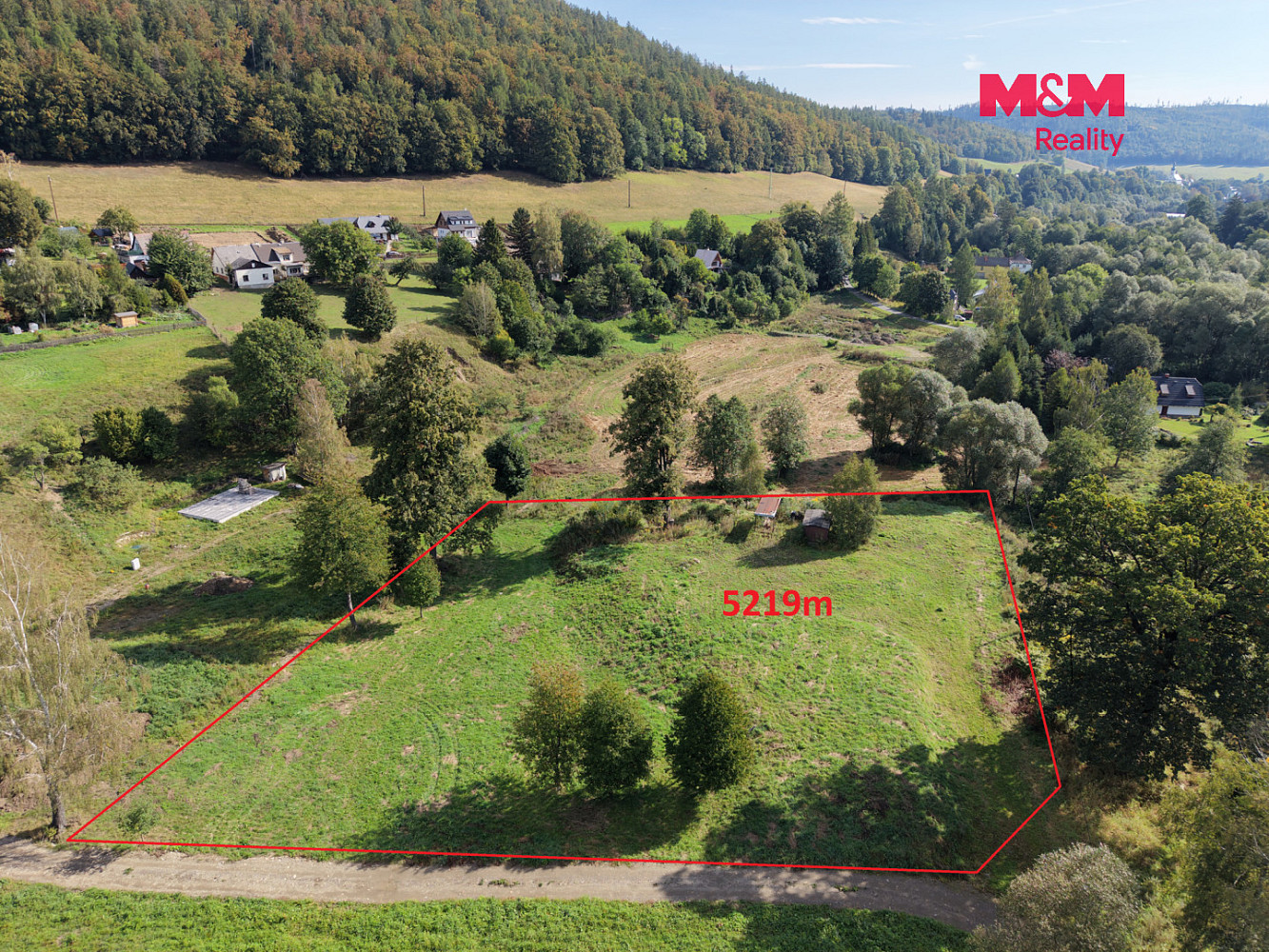 Prodej stavebního pozemku 5 219 m² – fotografie 3