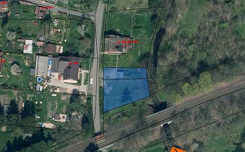 Prodej stavebního pozemku 199 m², Rumburk, okres Děčín