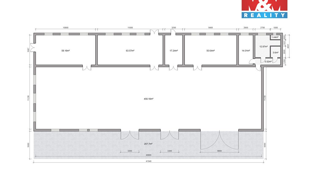 Pronájem výrobních prostor 770 m², Domažlice – náhled fotky 22