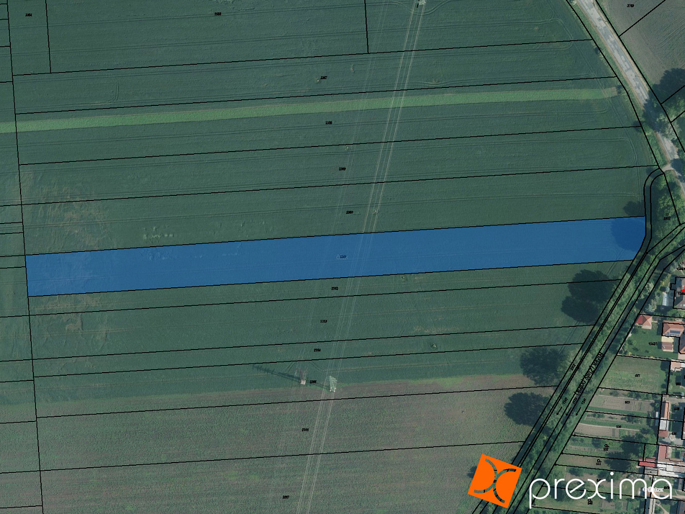 Prodej pole 564 m²