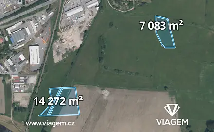 Prodej stavebního pozemku 21 355 m², Strakonice