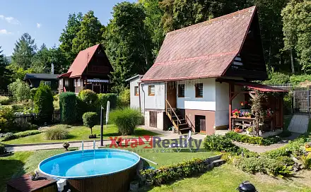 Prodej chaty/chalupy 36 m² s pozemkem 334 m², Třešňová, Krupka, okres Teplice