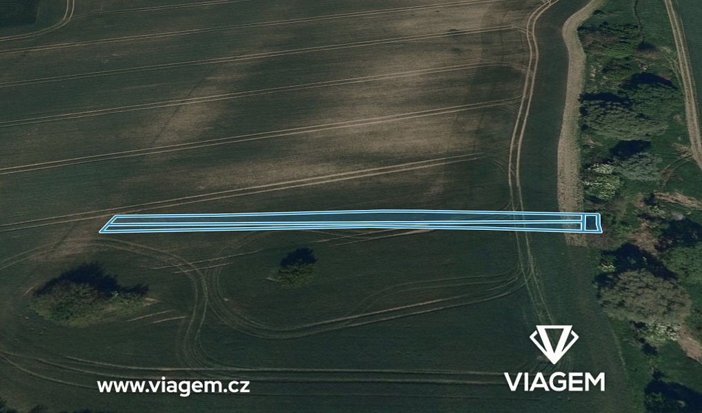 Prodej pole 681 m², Domanín – náhled fotky 2