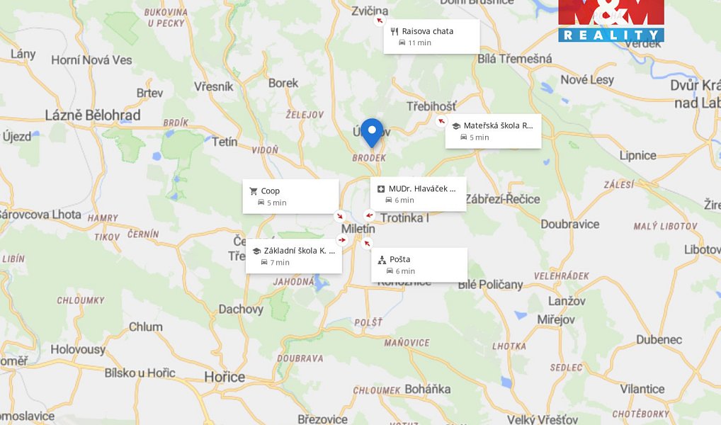 Prodej stavebního pozemku 1 354 m², Úhlejov – náhled fotky 15