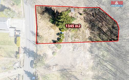 Prodej stavebního pozemku 1 345 m², Sadov, okres Karlovy Vary