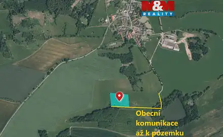 Prodej pole 10 392 m², Kasejovice, okres Plzeň-Jih