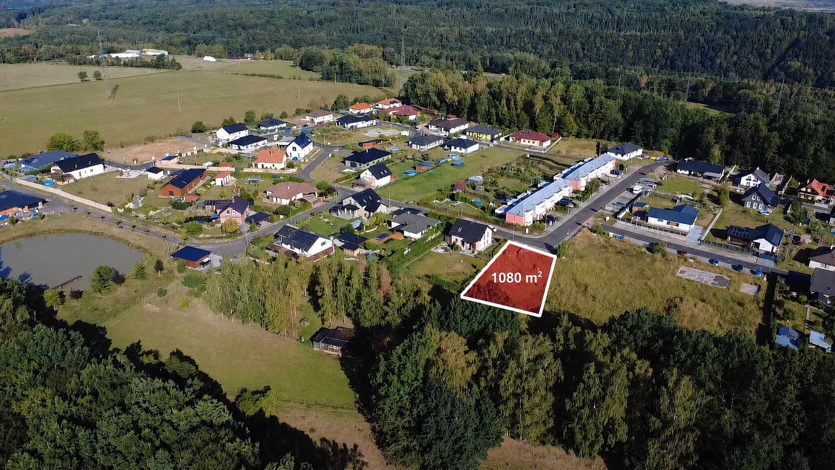 Prodej stavebního pozemku 1 080 m² – fotografie 5