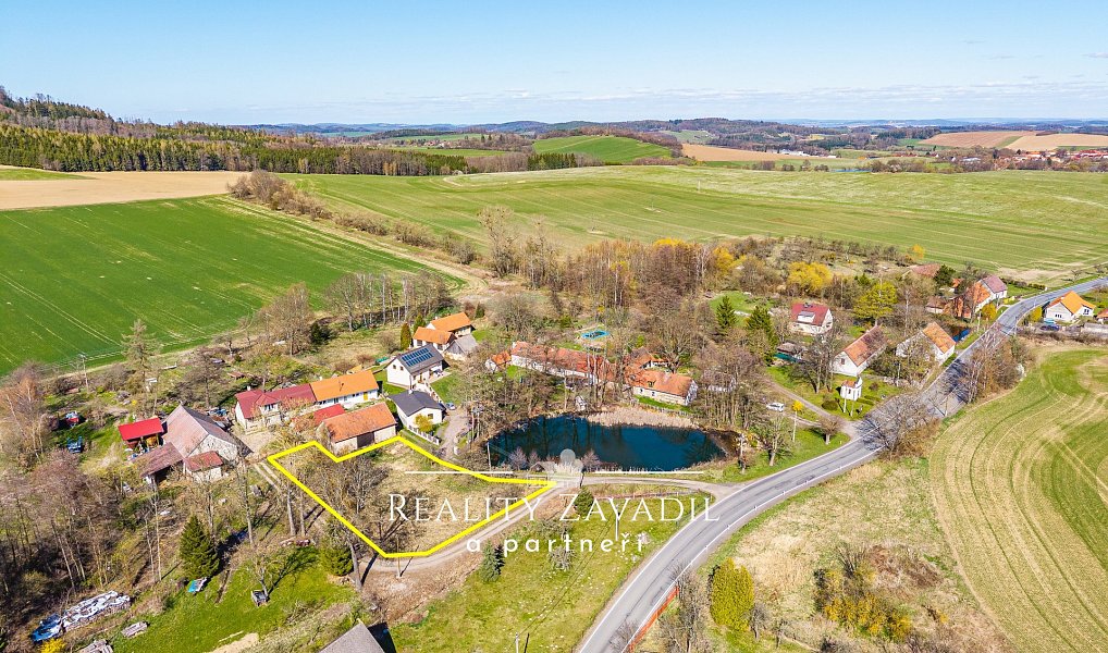 Prodej stavebního pozemku 1 230 m², Jankov – náhled fotky 2