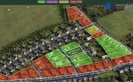 Prodej stavebního pozemku 840 m², Švermova, Dubí - Drahůnky, okres Teplice