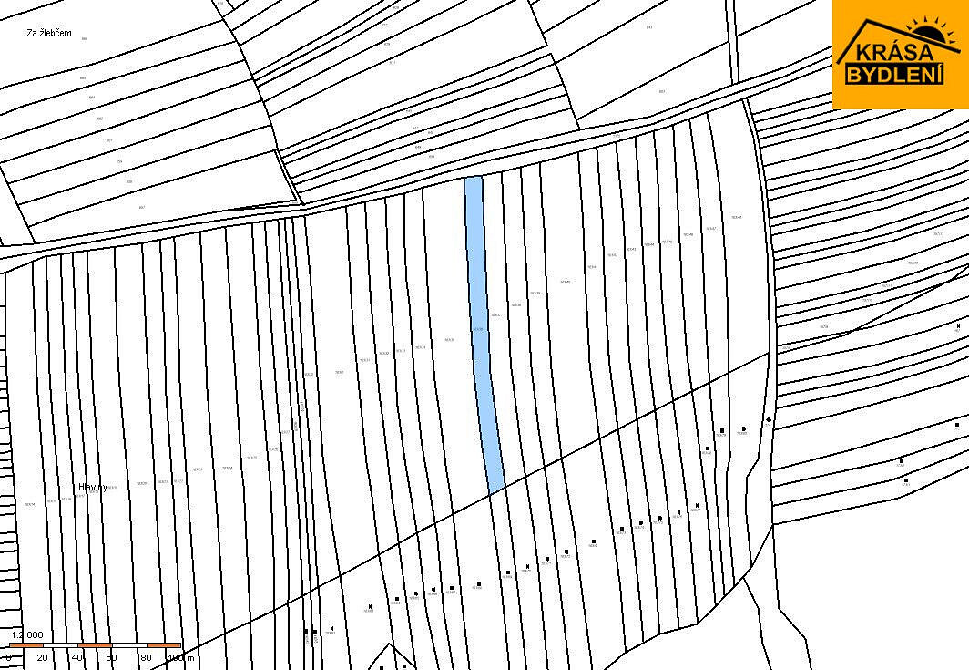 Prodej pole 6 371 m²