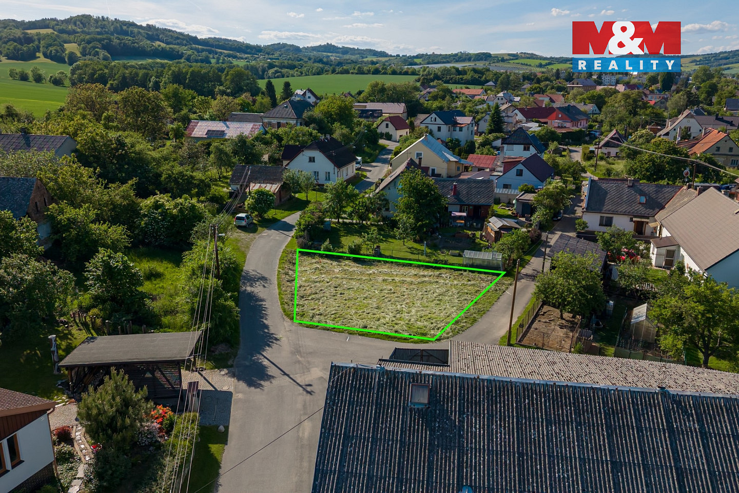 Prodej stavebního pozemku 322 m² – pohled 6