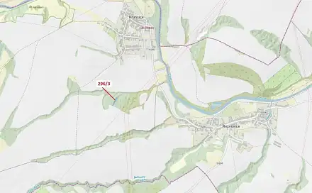 Dražba pozemku 1 010 m², Nová Ves