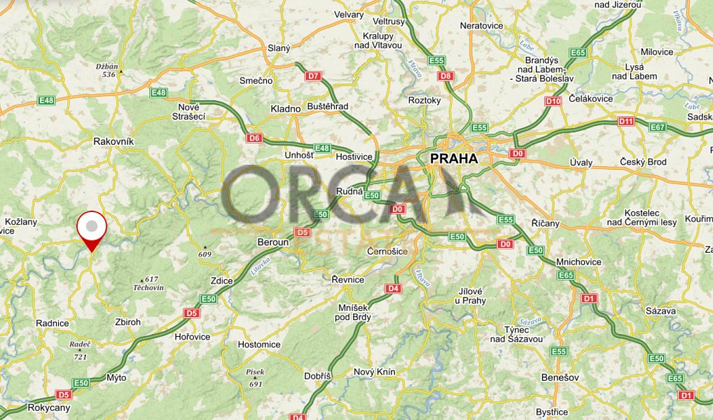 Prodej pozemku 1 587 m², Zvíkovec – náhled fotky 3