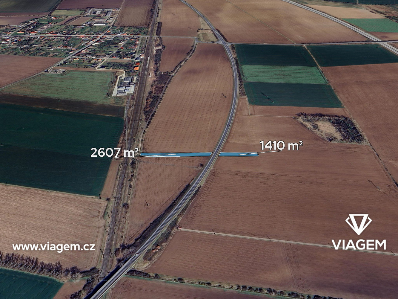 Prodej pole 1 413 m²