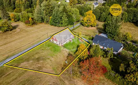 Prodej domu 150 m² s pozemkem 1 589 m², Stará Ves - Žďárský Potok, okres Bruntál