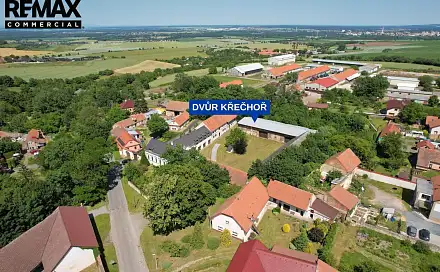 Prodej komerčního objektu (jiného typu) 2 400 m², Křečhoř, okres Kolín