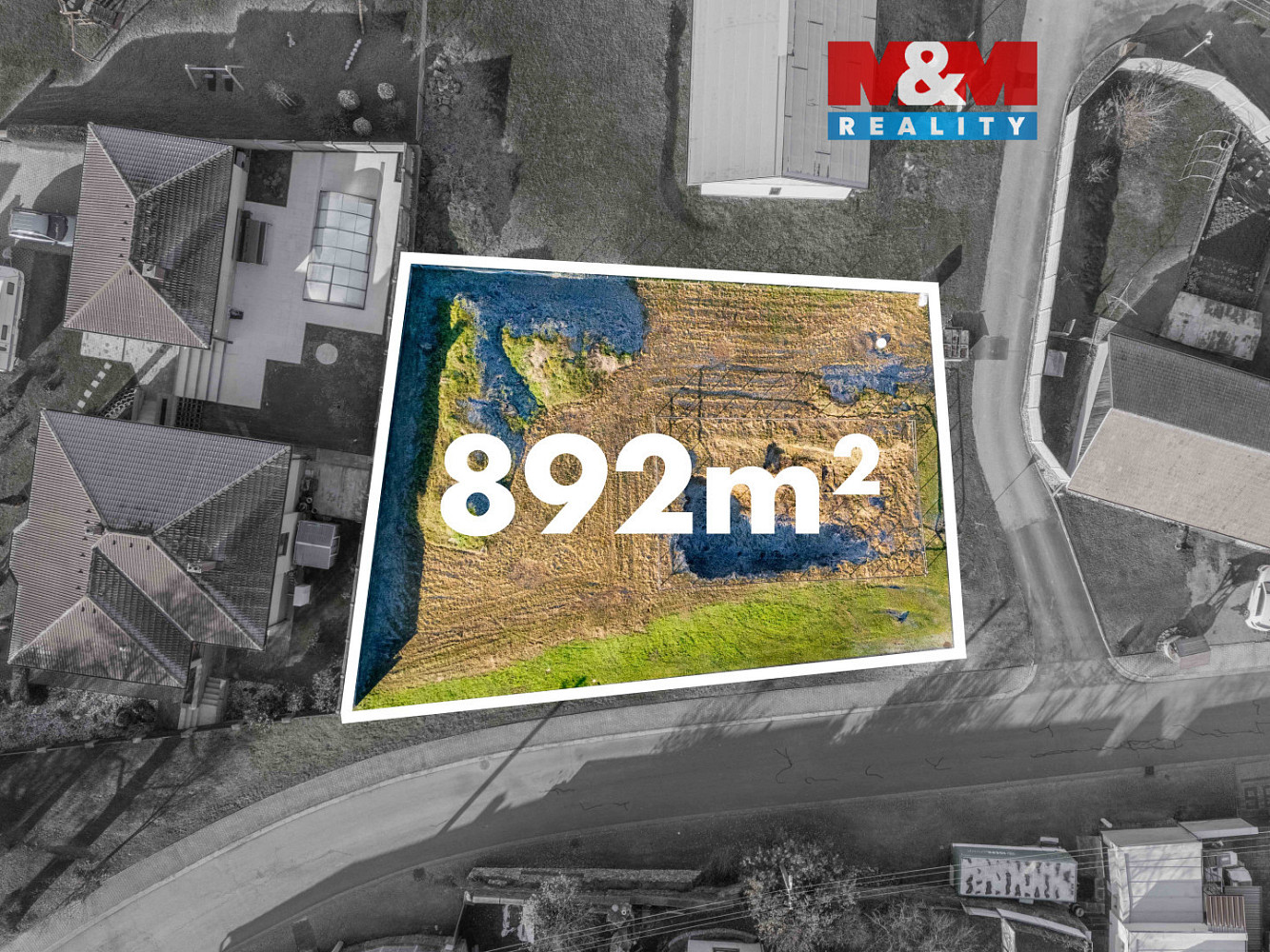 Prodej stavebního pozemku 892 m²