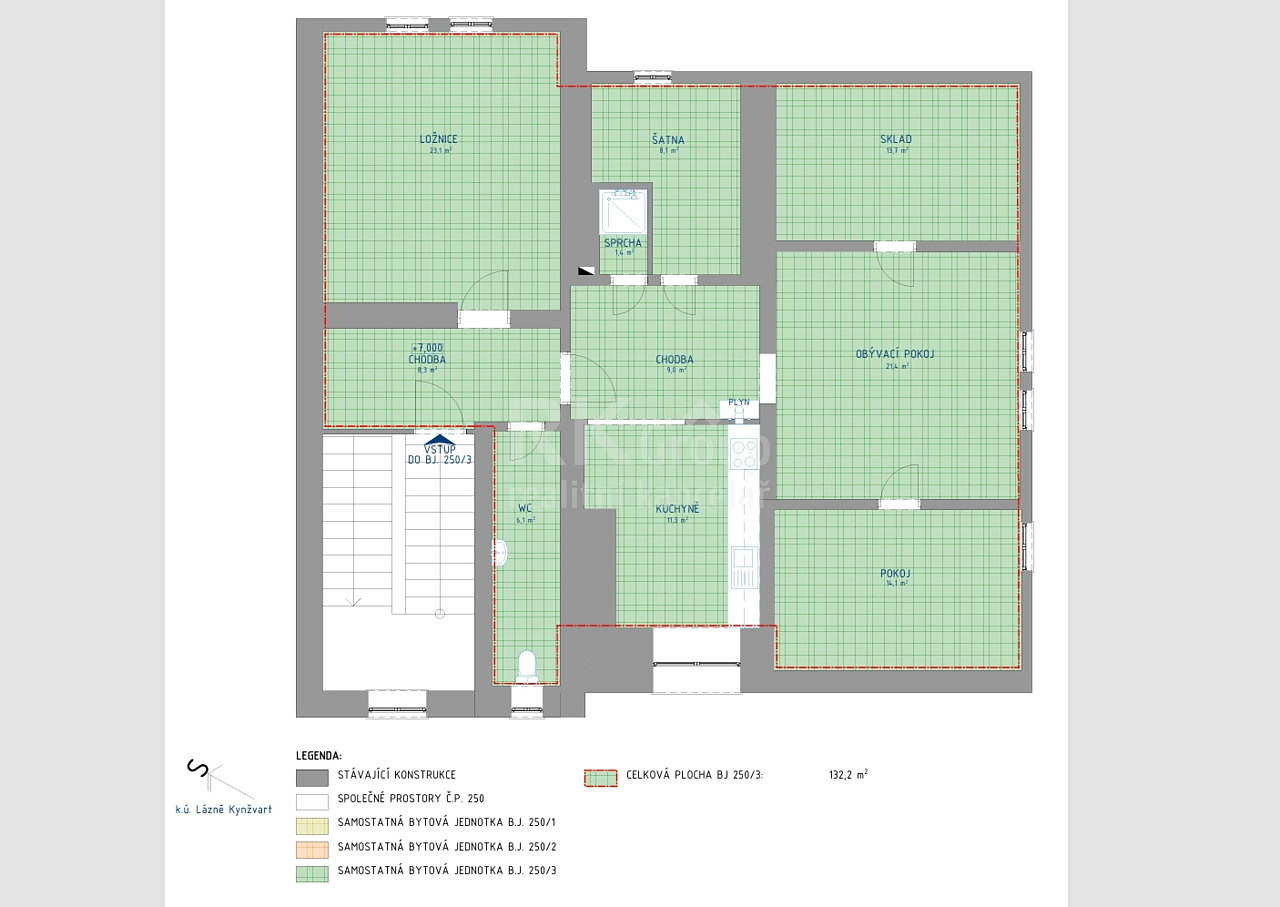 Prodej bytu 3+1 135 m² – fotografie 4