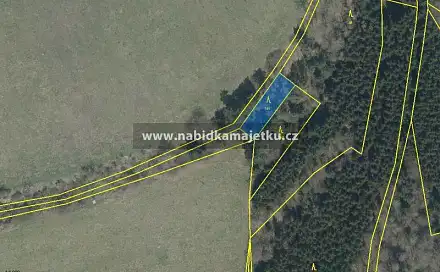 Prodej lesa 534 m², Bezvěrov, okres Plzeň-sever