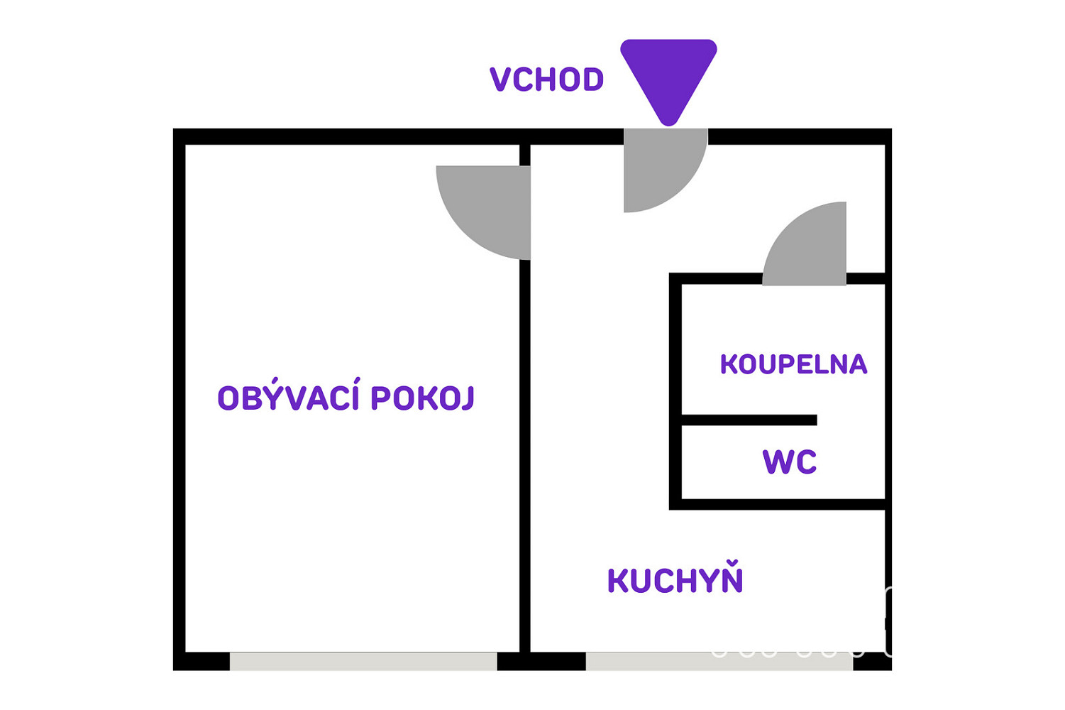 Prodej bytu 1+1 38 m² – fotografie 2