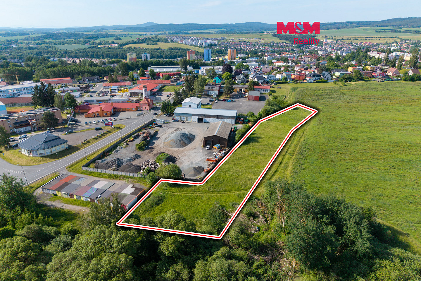 Prodej komerčního pozemku 5 234 m²