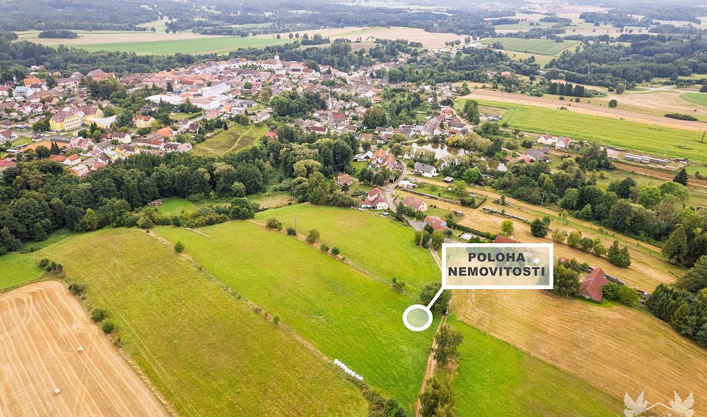 Prodej stavebního pozemku 1 401 m², Strmilov – náhled fotky 6