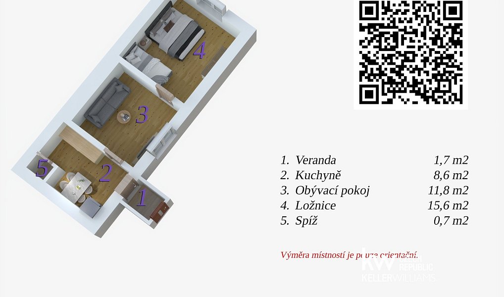 Prodej chaty/chalupy 37 m² s pozemkem 519 m², Kyjov – náhled fotky 15