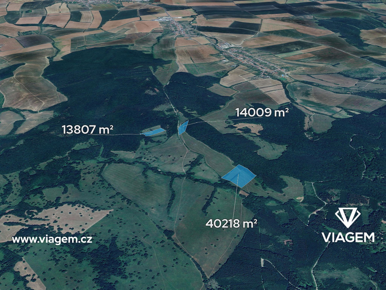 Prodej pole 1 157 m²