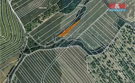 Prodej lesa 1 773 m², Němčany, okres Vyškov