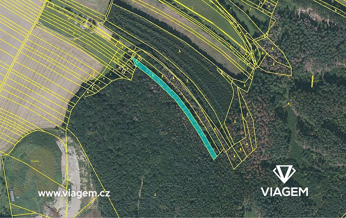 Les 2 263 m², Podíl 67 % o výměře 1 509 m² – pohled 4
