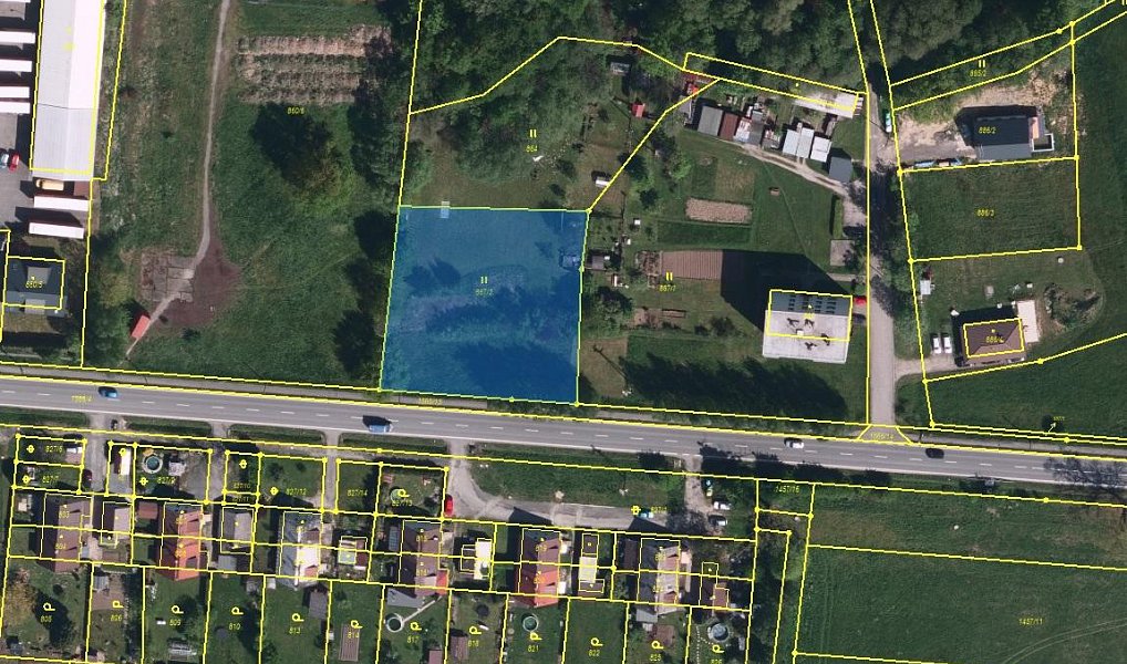 Prodej stavebního pozemku 2 357 m², Hnojník – náhled fotky 3