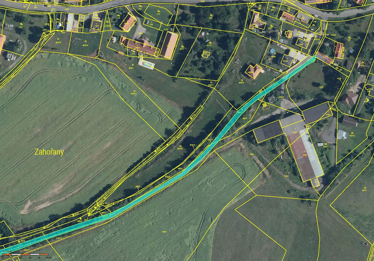 Prodej pole 5 303 m² – fotografie 2