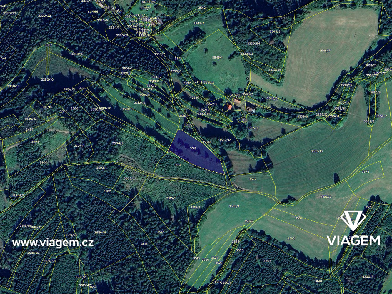 Prodej pole 464 m² – fotografie 4