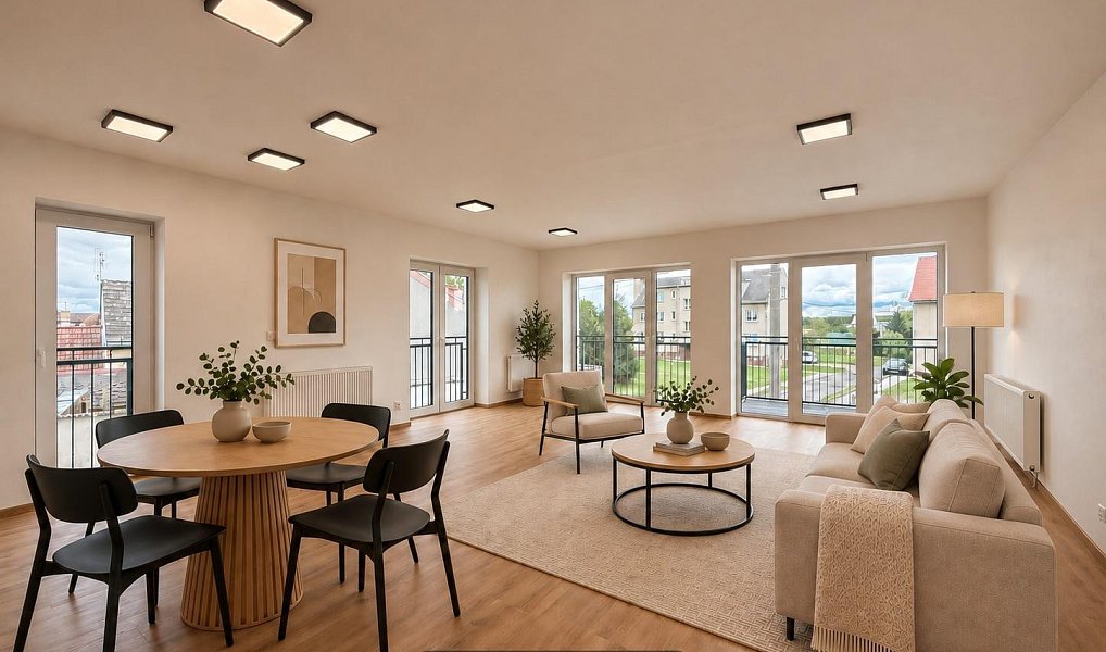 Pronájem bytu 2+kk 74 m², Úherce – náhled fotky 3