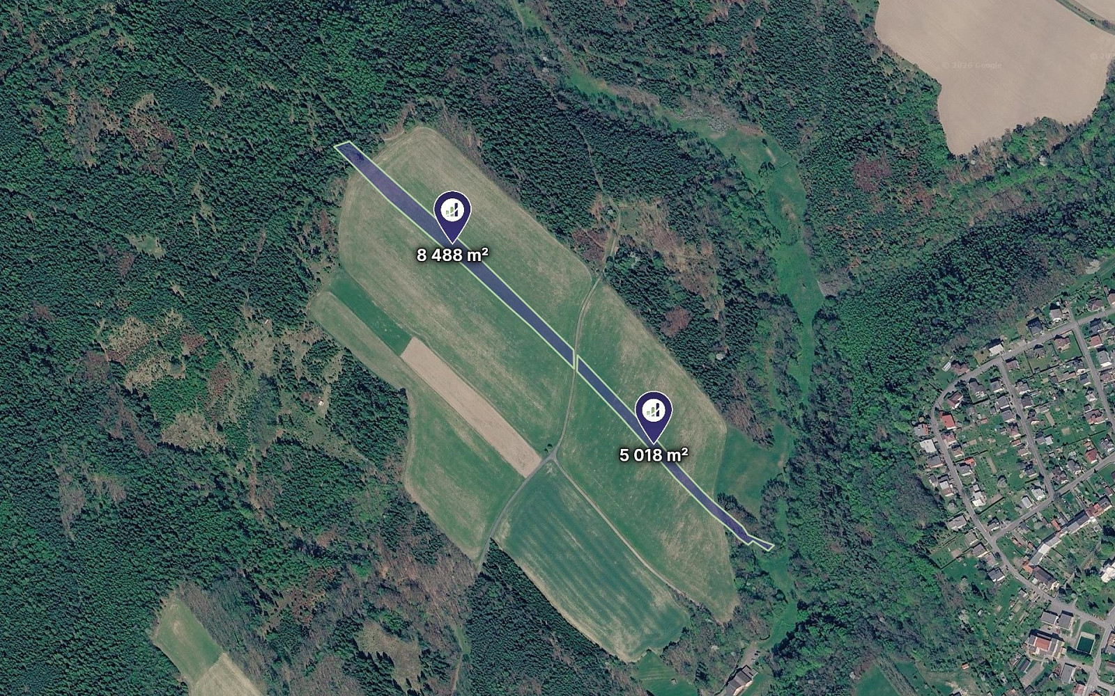 Prodej pole 13 506 m²