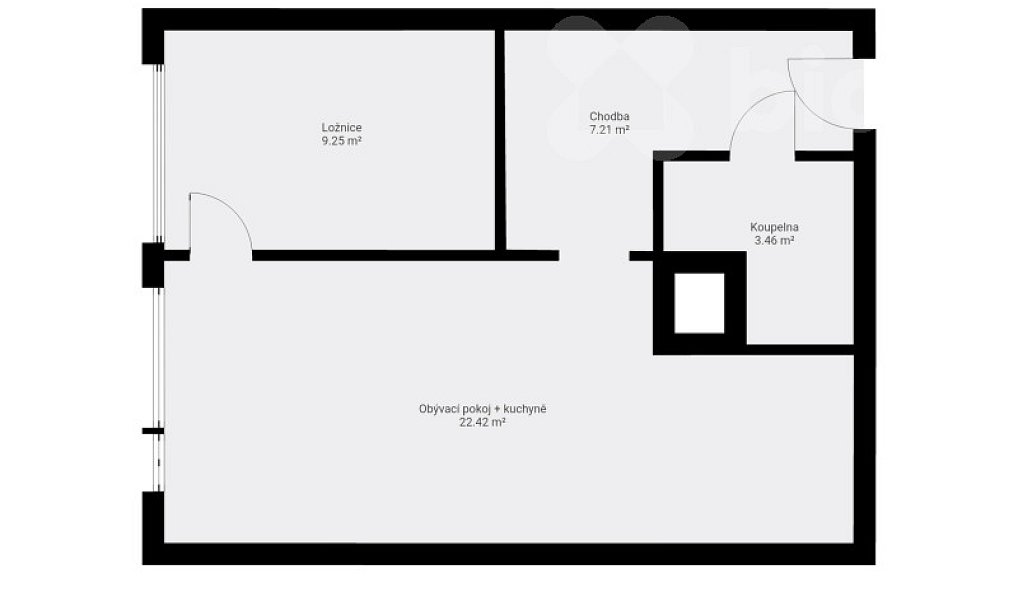 Prodej bytu 2+kk 48 m², Praha – náhled fotky 12