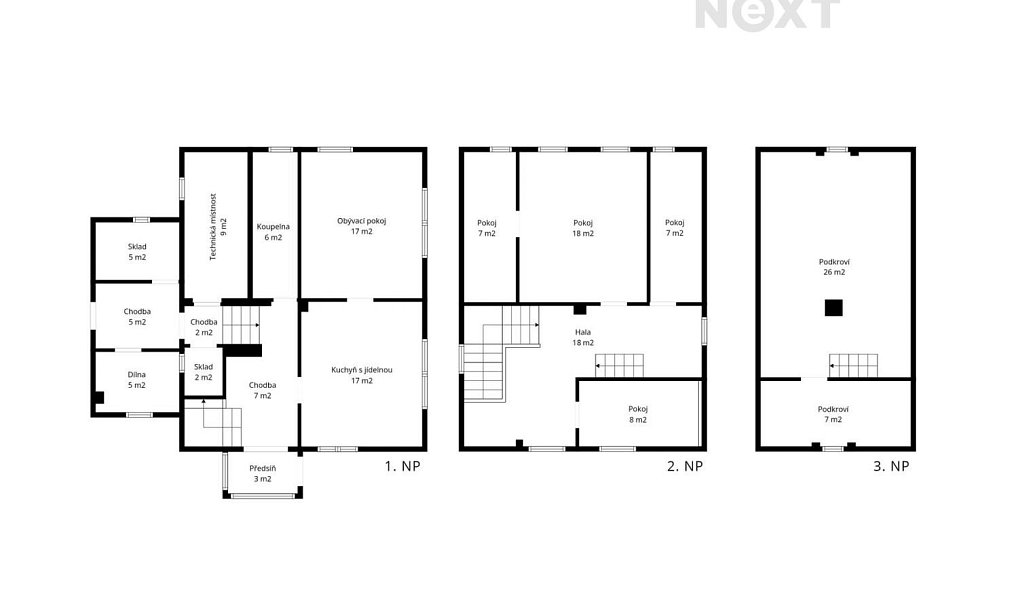 Prodej domu 169 m² s pozemkem 1 700 m², Cvikov – náhled fotky 4