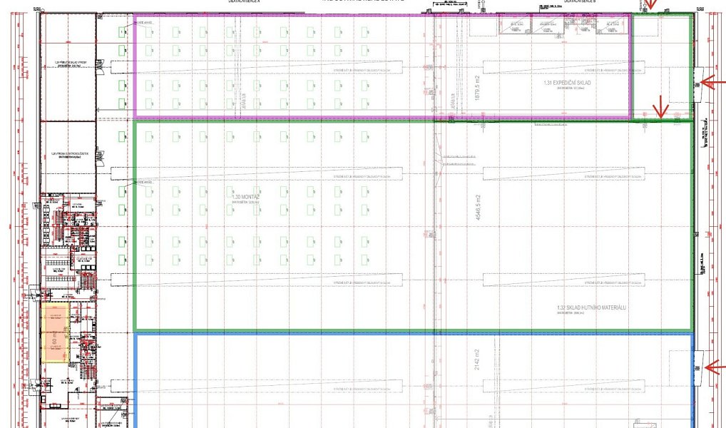 Pronájem výrobních prostor 4 546 m², Týn nad Vltavou – náhled fotky 21