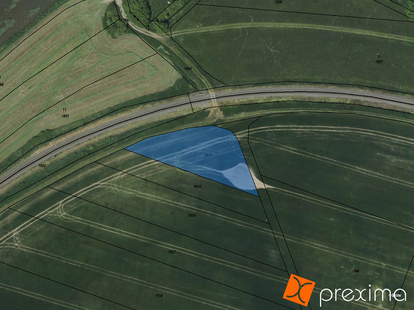Prodej pole 296 m²